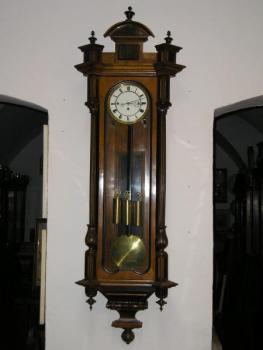 Quarter Chime Clock - wood - 1875