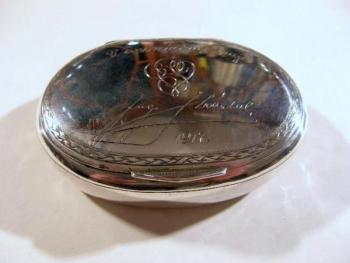 Silver Tobacco Box - silver - 1917