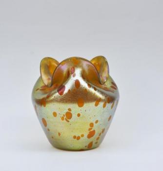 Vase - iridescent glass - Lötz - 1910