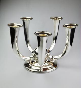Five-Light Candelabra - silver - 1935