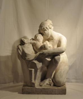 Group of Sculptures - plaster - Jaroslav Wimmer (1892-1918) - 1916