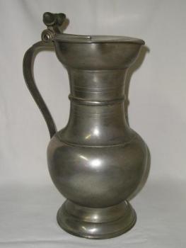 Teapot - tin - 1850