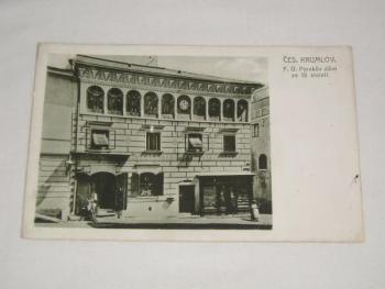 Old Postcard (Cesky Krumlov - Czech Republic)