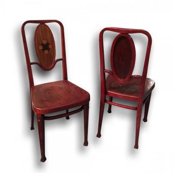 Four Chairs - stained beech - Marcel Kammerer (1878 - 1959) - 1911