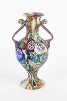 Glass Vase - glass - Millefiori Murano - 1930