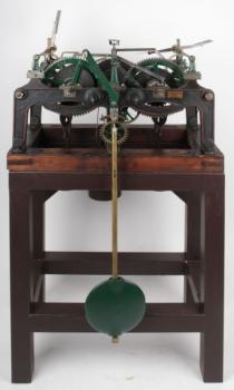 Clockwork - cast iron, brass - Bernhard Zachariä Leipzig - 1880