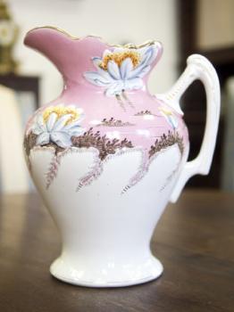Jug - porcelain - NIMY Belgique - 1880