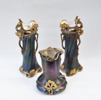 Porcelain Vases - porcelain - Carl Knoll - 1905