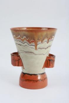 Vase - ceramics - Goldscheider Wien, Made in Austria - 1930