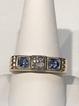 Ring with sapphires - 1930