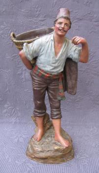 Ceramic Figurine - Man - 1930