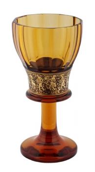 Glass Goblet - glass - Moser, Bohemia 1930 - 1930