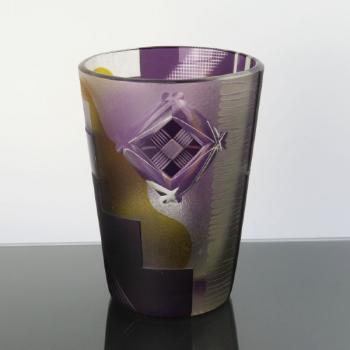 Glass Vase - glass - 1925