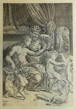 Abstract Composition - AGOSTINO VENEZIANO (1490 - 1540)