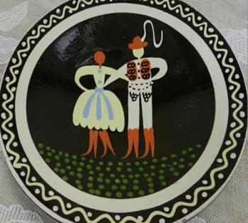 Ceramic Plate - ceramics - 1960