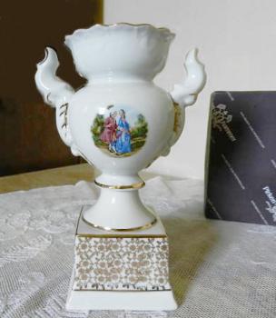 Vase from Porcelain - white porcelain - 1960