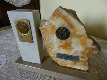 Commemorative Medals - bronze, marble - 1951