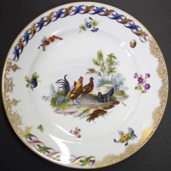 Decorative Plate - porcelain - 1880