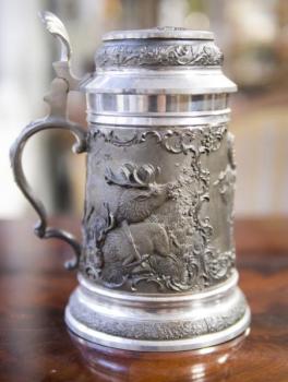 Pewter pitcher - tin - 1930