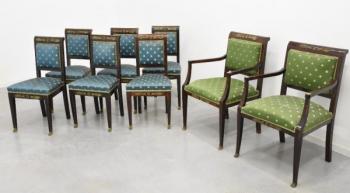 Chair Sets - bronze, mahogany - 1815