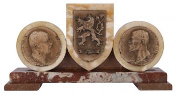 Memorial Tablet - bronze, marble - Otakar paniel (1881 - 1955), Karel Othal (1901 - 1972) - 1930