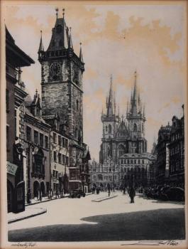 City of Prague - Josef Vaic (1884 - 1961) - 1930