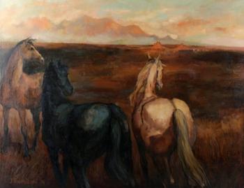 Horses - J. Bartíková - 1979