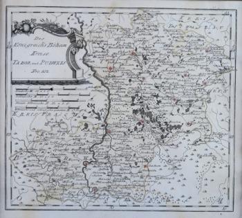 Map of Bohemia