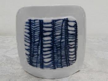 Vase from Porcelain - white porcelain - Royal Copenhagen - 1980