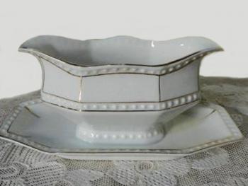 Dish - white porcelain - Royal Epiag Czechoslovakia - 1920