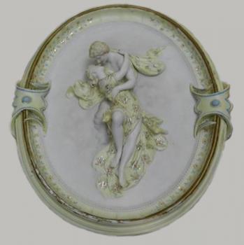 Relief - white porcelain - 1900