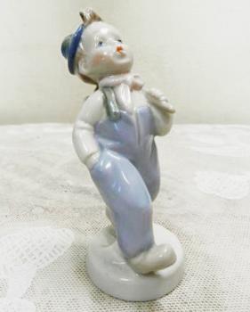 Porcelain Figurine - white porcelain - Royal Dux Czechoslovakia - 1800