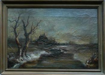Romantic Landscape - 1870