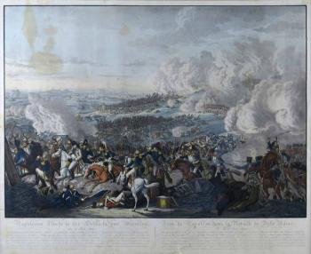 Napoleon's escape at the Battle of Waterloo