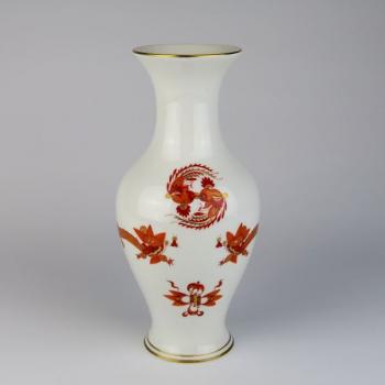 Porcelain Vase - white porcelain - Meissen - 1970