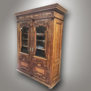 Bookcase with Glazed Doors - 1880