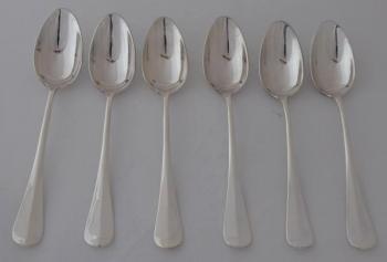 Silver-plated teaspoons - Grands Magasins Du Louvr