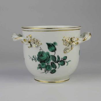 Porcelain Flower Pot - white porcelain - Meissen - 1930