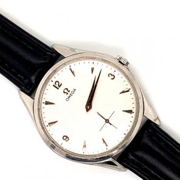 Wristwatch - leather, steel - 1950