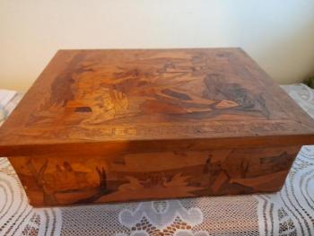 wooden box - 1930