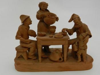Porcelain Figurine - burnt clay - 1930