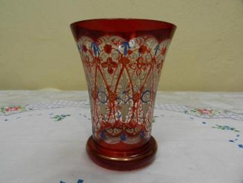 Glass - glass, ruby glass - 1850