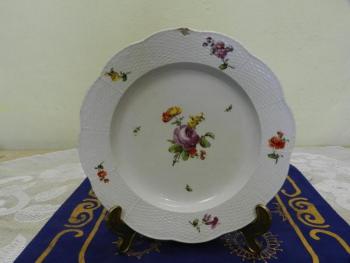 Plate - porcelain, painted porcelain - 1765