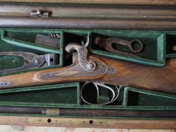 Double-Barreled Rifle - 1840