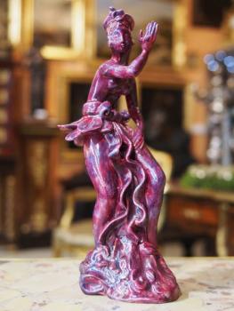 Porcelain Dancer Figurine - stoneware - Goldscheider Wien - 1920