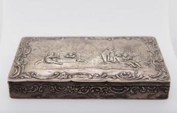 Silver Tobacco Box - silver - 1900