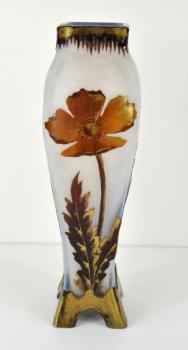 Vase - glass - Legras - 1910