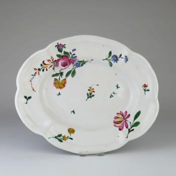Oval Bowl - stoneware - 1770