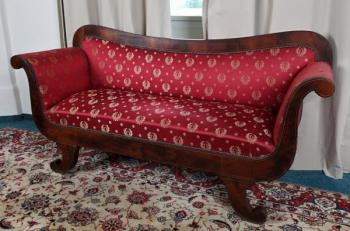 Sofa - solid wood, fabric - 1830
