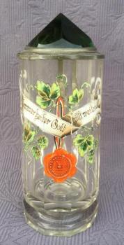 Glass Tankard - 1900